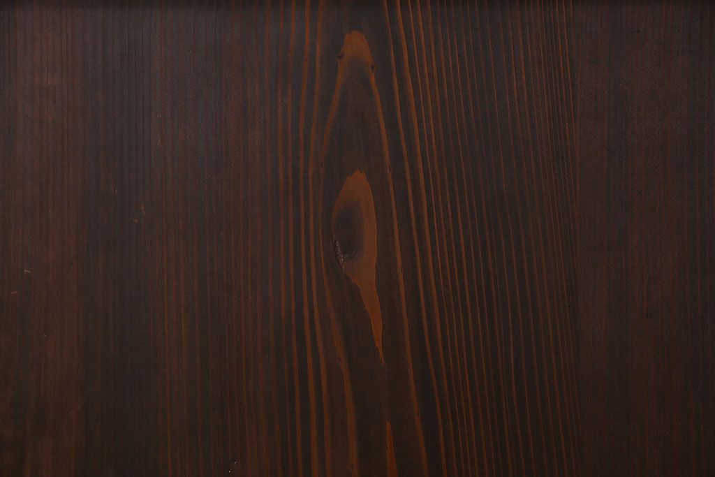 和製アンティーク　障子付き　どっしりとした存在感と繊細な雰囲気漂う格子帯戸(板戸、障子戸、引き戸、建具)4枚セット