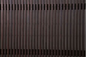 和製アンティーク　裏障子付き　上品な雰囲気漂うガラス帯格子戸(引き戸、障子戸、建具)4枚セット