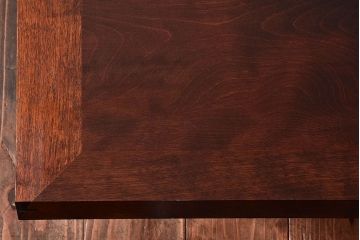 中古　松本民芸家具　和モダンなライティングビューロー(デスク、書斎机、在宅ワーク、在宅用簿記机)(定価21万)