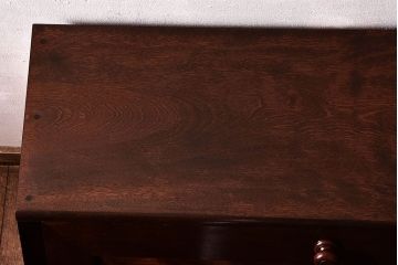 中古　松本民芸家具　和モダンなライティングビューロー(デスク、書斎机、在宅ワーク、在宅用簿記机)(定価21万)