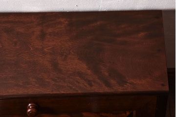 中古　松本民芸家具　和モダンなライティングビューロー(デスク、書斎机、在宅ワーク、在宅用簿記机)(定価21万)