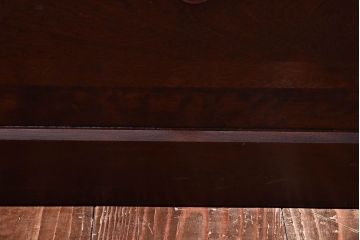 中古　松本民芸家具　和モダンなライティングビューロー(デスク、書斎机、在宅ワーク、在宅用簿記机)(定価21万)