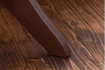 レトロ家具　和製アンティーク　ナラ材　深みのある木味のレトロな回転イス(チェア、椅子)
