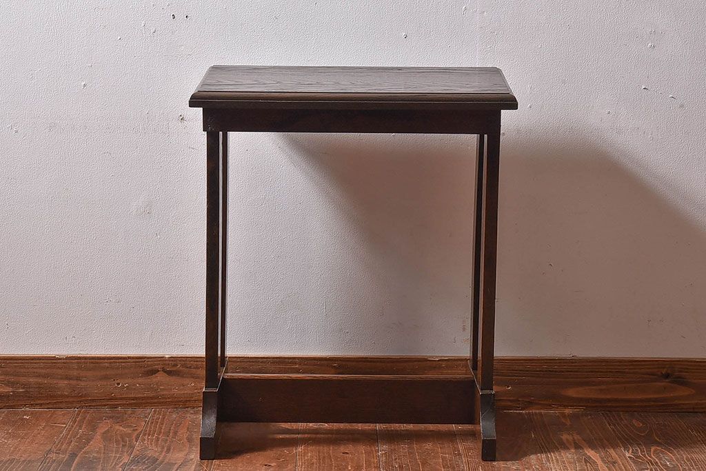 アンティーク家具　和製アンティーク　上品な雰囲気漂うナラ材のピアノスツール(イス、椅子)