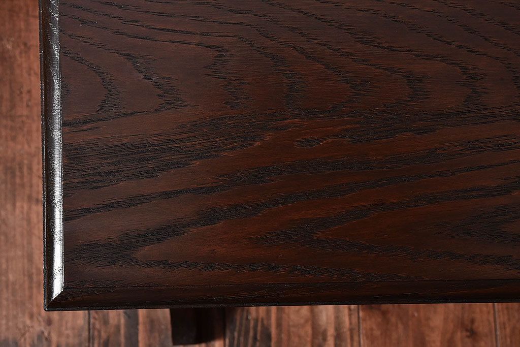 アンティーク家具　和製アンティーク　上品な雰囲気漂うナラ材のピアノスツール(イス、椅子)