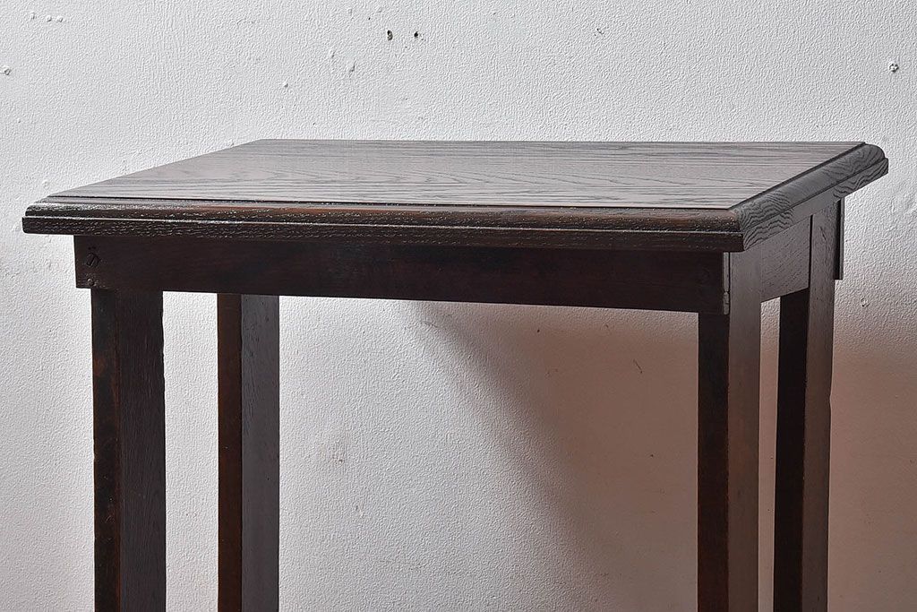 アンティーク家具　和製アンティーク　上品な雰囲気漂うナラ材のピアノスツール(イス、椅子)