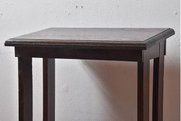 アンティーク家具　和製アンティーク　上品な雰囲気漂うナラ材のピアノスツール(イス、椅子)