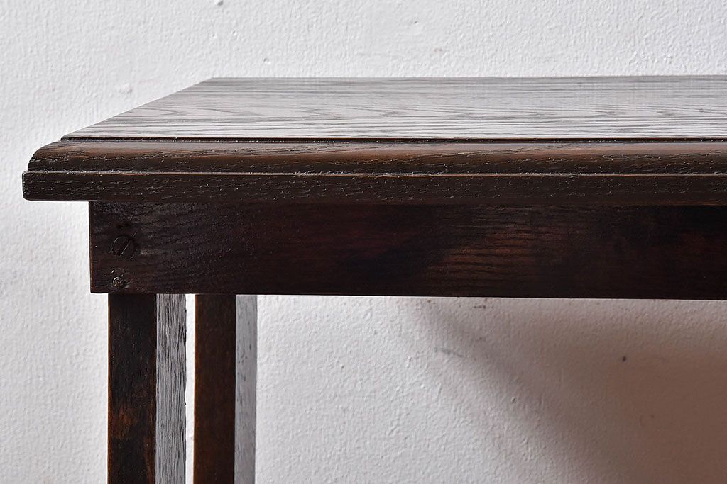 アンティーク家具　和製アンティーク　上品な雰囲気漂うナラ材のピアノスツール(イス、椅子)