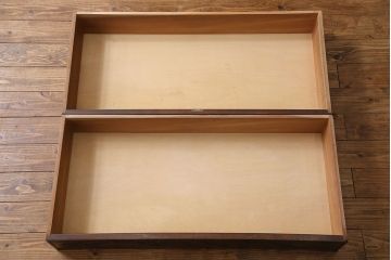 中古　伝統工芸軽井沢彫り　上質なワードローブ(収納棚、洋服タンス)