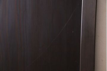杉材一枚板!明治大正期の古いアンティーク木製ドア(扉)