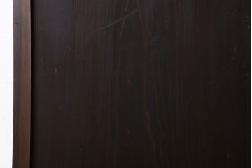 杉材一枚板!明治大正期の古いアンティーク木製ドア(扉)