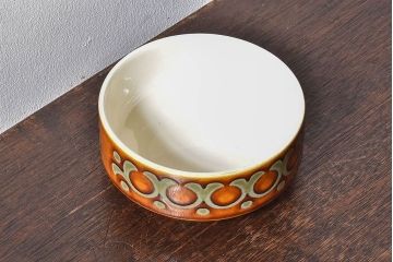 アンティーク雑貨　イギリスビンテージ　HORNSEA(ホーンジー)　BRONTE(ブロンテ)シリーズ　深皿