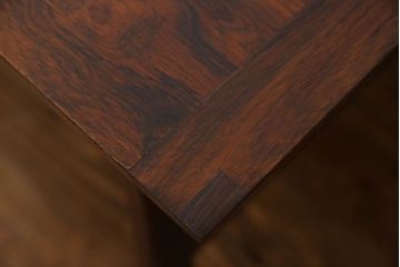 ヴィンテージ家具　デンマーク　1960年製　ローズウッドの風合いが魅力的なシックなビンテージデスク(ワークデスク、在宅ワーク、在宅用、片袖机)