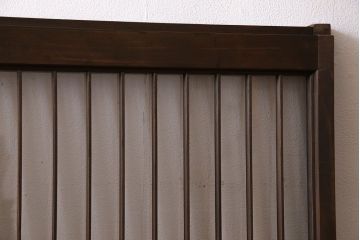 和製アンティーク　組子が印象的な和の雰囲気漂う書院引き戸(窓、建具)4枚セット