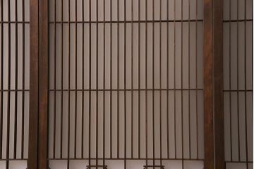 和製アンティーク　木味が魅力的な書院引き戸(窓、建具)4枚セット