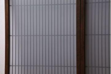 和製アンティーク　木味が魅力的な書院引き戸(窓、建具)4枚セット