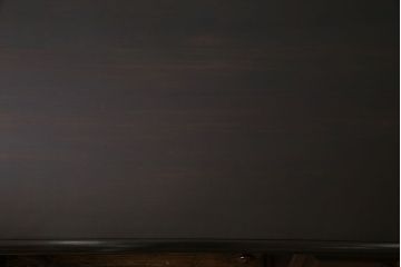 中古　北海道民芸家具　421 樺材　重厚なデスク(片袖机、在宅ワーク、在宅用学習机)(1)