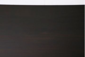 中古　北海道民芸家具　421 樺材　重厚なデスク(片袖机、在宅ワーク、在宅用学習机)(1)