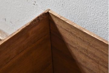 アンティーク雑貨　和製アンティーク　桐材　木の風合いが味わい深い収納箱(木箱、小物収納)