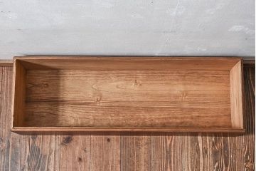 アンティーク雑貨　和製アンティーク　桐材　木の風合いが味わい深い収納箱(木箱、小物収納)
