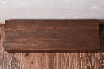 アンティーク雑貨　和製アンティーク　桐材　木の風合いが味わい深い収納箱(木箱、小物収納)