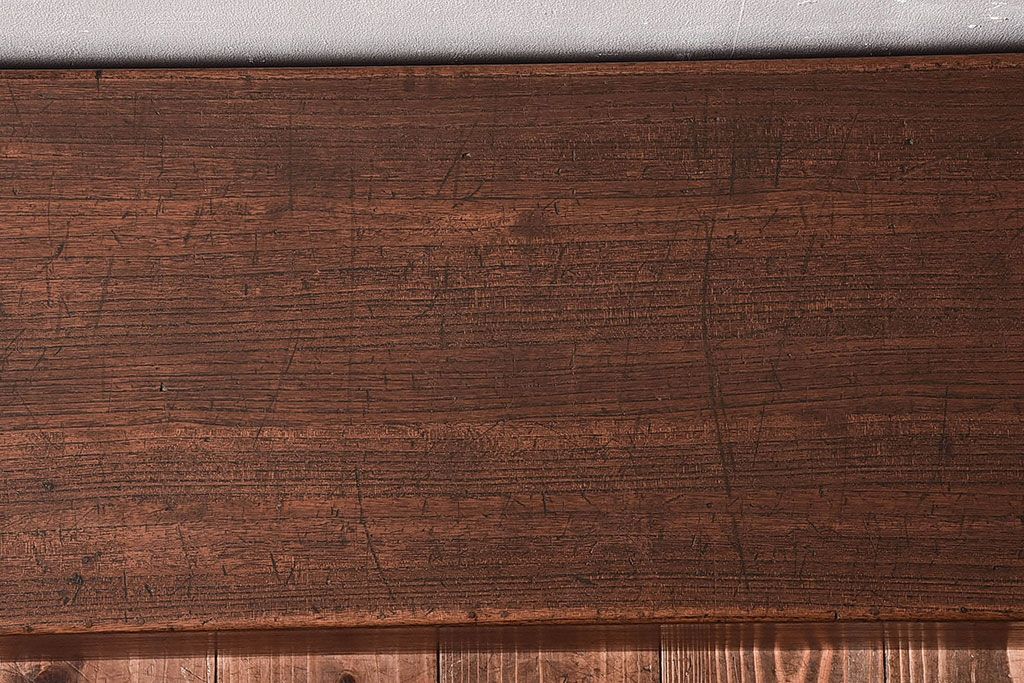 アンティーク雑貨　和製アンティーク　桐材　木の風合いが味わい深い収納箱(木箱、小物収納)