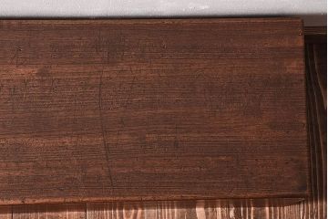 アンティーク雑貨　和製アンティーク　桐材　木の風合いが味わい深い収納箱(木箱、小物収納)