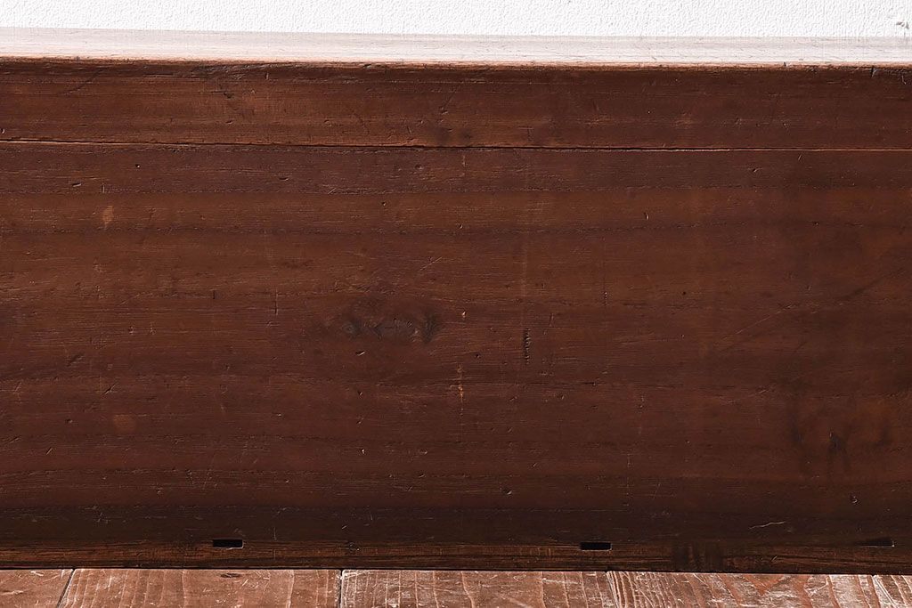 アンティーク雑貨　和製アンティーク　桐材　木の風合いが味わい深い収納箱(木箱、小物収納)