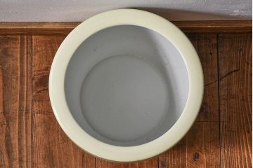 アンティーク雑貨　オールドノリタケ(日陶)　「東海道五十三次」　アンティーク火鉢(鉢カバー、傘立て)