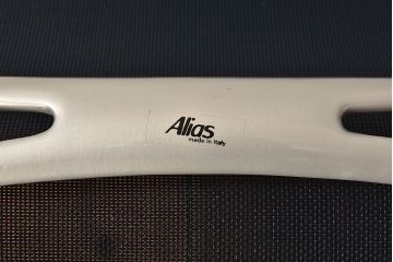 中古　Cassinaixc.(カッシーナイクスシー)　Alias　ハイフレーム　アームレスチェア(イス、椅子)(3)