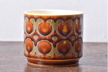 アンティーク雑貨　イギリスビンテージ　HORNSEA(ホーンジー)　BRONTE(ブロンテ)シリーズ　カップ4点セット
