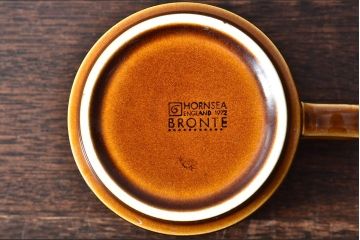 アンティーク雑貨　イギリスビンテージ　HORNSEA(ホーンジー)　BRONTE(ブロンテ)シリーズ　カップ4点セット