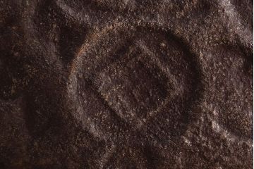 アンティーク雑貨　和製アンティーク　昭和九年　平安金寿堂　花鳥鉄菓子盆・外箱付き