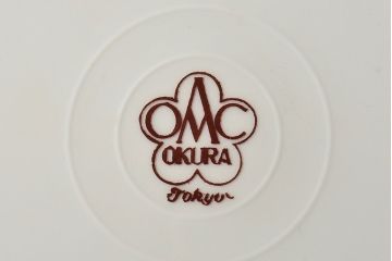 和製アンティーク　戦前　オールド大倉　吉村芳松画　絵皿「新緑」