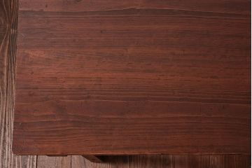 アンティーク家具　和製アンティーク　味わい深い風合いが魅力的なヒノキ材のテーブル(平机、子供机、作業台)