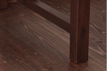 アンティーク家具　和製アンティーク　味わい深い風合いが魅力的なヒノキ材のテーブル(平机、子供机、作業台)