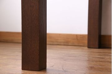 アンティーク家具　和製アンティーク　明治大正期!和モダンな蔵戸テーブル(ダイニングテーブル、リビングテーブル)