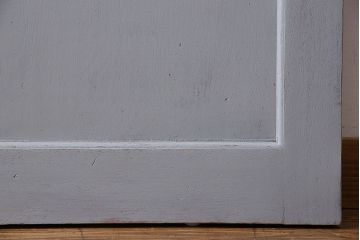 ビンテージ　ダイヤガラス入り!レトロな雰囲気漂うペイント引き戸(建具)