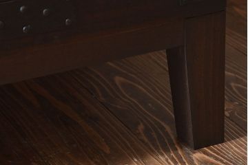 [A様ご成約済]　和製アンティーク　前面桐材　観音開き戸がおしゃれな脚付きローチェスト(衣装箪笥、引き出し、テレビボード)