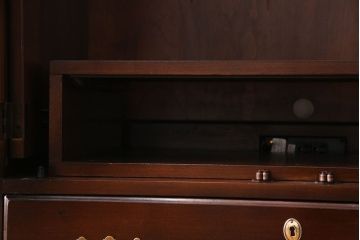 中古　ドレクセルヘリテイジ(DREXEL HERITAGE)　マホガニー材 高級感溢れるTVキャビネット