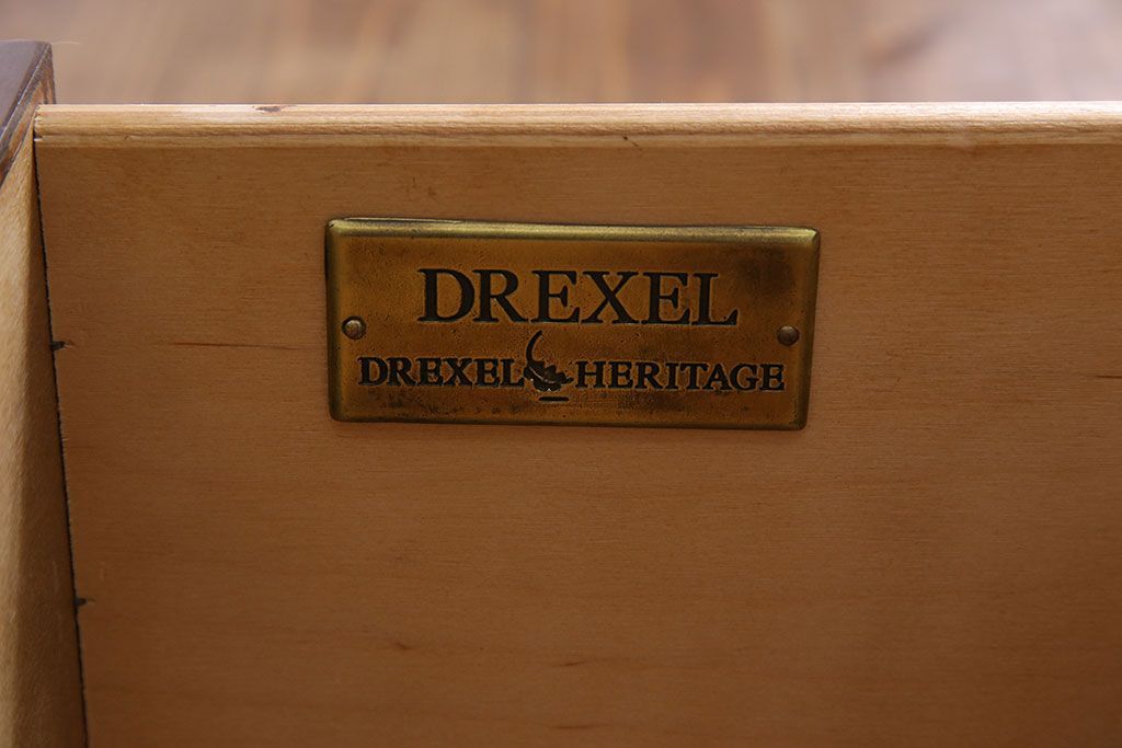 中古　ドレクセルヘリテイジ(DREXEL HERITAGE)　マホガニー材 高級感溢れるTVキャビネット