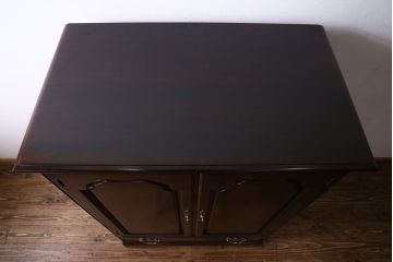 中古　ドレクセルヘリテイジ(DREXEL HERITAGE)　マホガニー材 高級感溢れるTVキャビネット