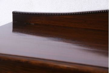 アンティーク家具　アンティーク　オーク材　アールデコのデザインがおしゃれなキャビネット(収納棚、本箱)