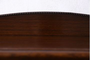 アンティーク家具　アンティーク　オーク材　アールデコのデザインがおしゃれなキャビネット(収納棚、本箱)