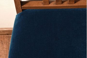 レトロ家具　昭和レトロ　小ぶりな木製ダイニングチェア(椅子、イス)