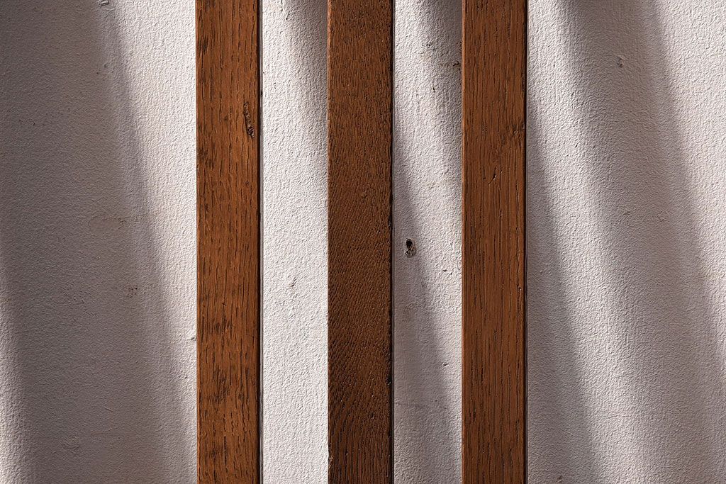 レトロ家具　昭和レトロ　小ぶりな木製ダイニングチェア(椅子、イス)