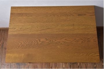 レトロ家具　昭和レトロ　シンプルなビンテージデスク(片袖机、在宅ワーク、在宅用ワークデスク、作業台)