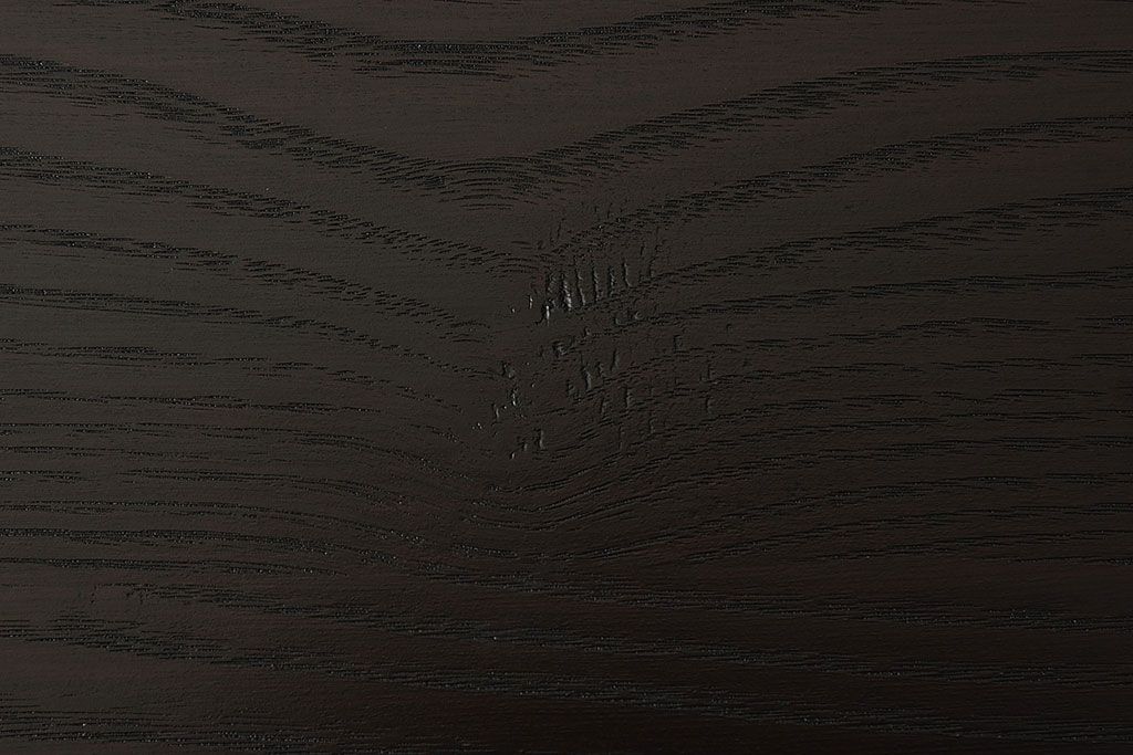 【C様ご成約分】昭和レトロ　前面ケヤキ材　落ち着いた色味の脚付きローチェスト(キャビネット、引き出し、テレビボード)