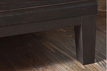 レトロ家具　和製アンティーク　前面ケヤキ材　レトロな雰囲気漂う脚付きローボード(キャビネット、収納棚、テレビボード)