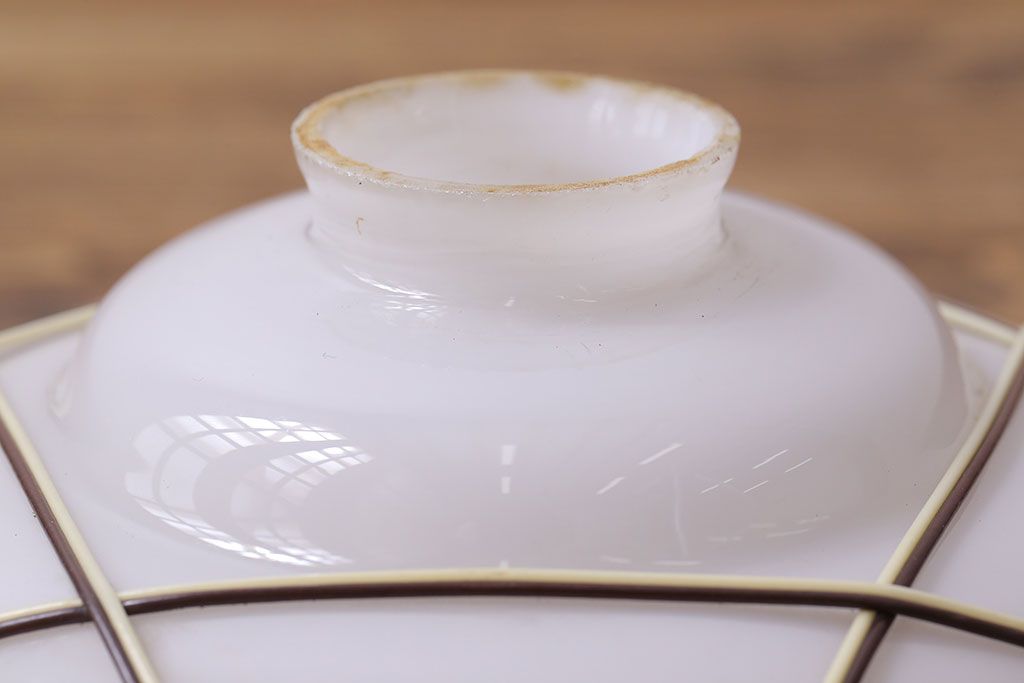 和製アンティーク　装飾がおしゃれなシェード(ペンダントライト)